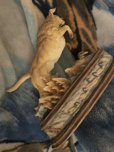 golden retriever figurine - Thumbnail 3