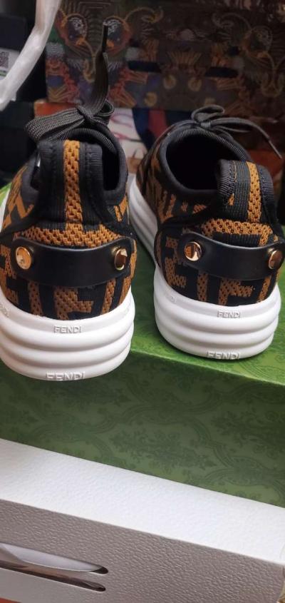 FBrown sneaker shoes - Thumbnail 3