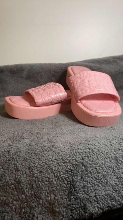 pink Dior sandals size 8 - Thumbnail 3