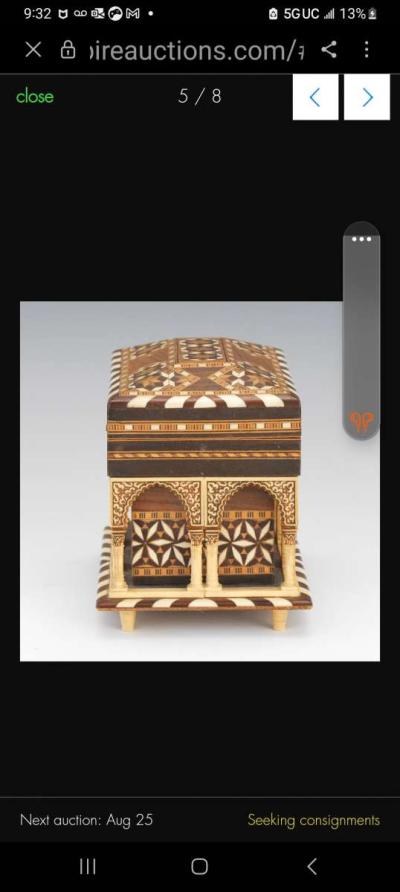 arabesque jewelry cask - Thumbnail 4