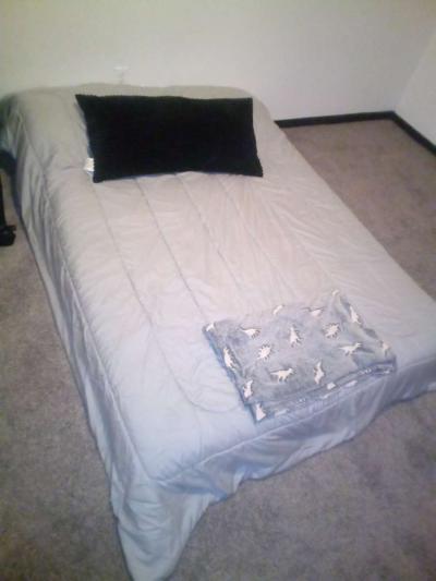 twin metal frame that folds up twin and full mattresses - Thumbnail 5