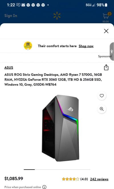 gaming pc and moniter - Thumbnail 4