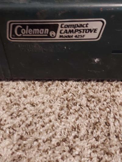 vintage Coleman 2 burner capstone 425f