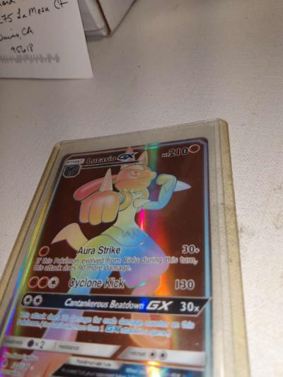 2018 Lucario HP210 orange hologram - Thumbnail 2