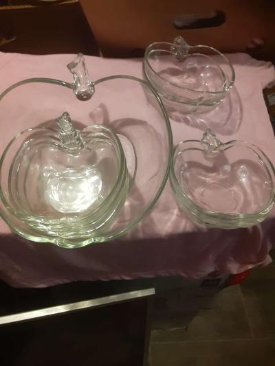 large salad bowl with eight small serving bowls - Alachua, Florida