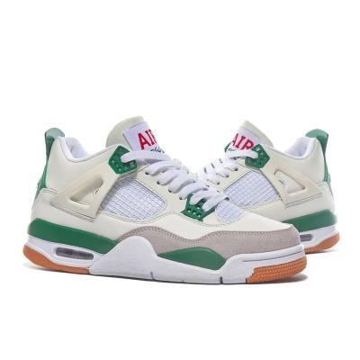 Unisex Retro MJS 4 Air Iconic Classic Seneakers - Thumbnail 2