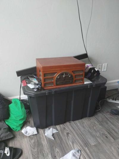 a CD player and recorder player