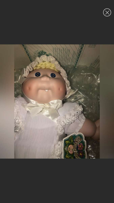 1985 Cabbage Patch Porcelain Doll I Jennifer Alice - Thumbnail 3