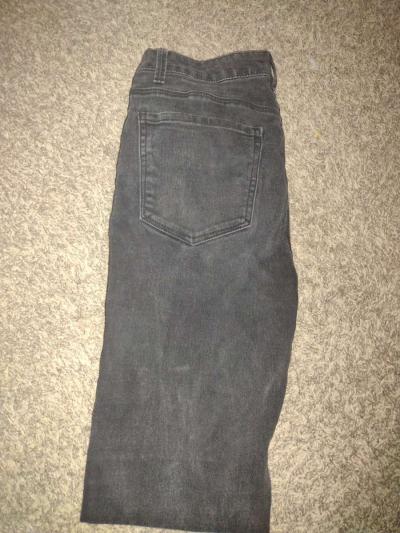 black plain jeans - Thumbnail 2