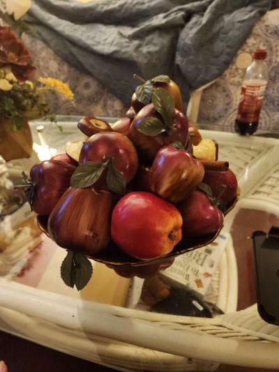 bowl and Decorative apples - Thumbnail 4