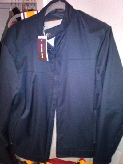 mk navy blue large jacket - San Bernardino, California