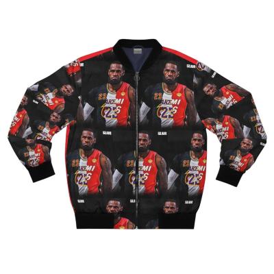Mens NBA Custom Bomber jackets - Thumbnail 5
