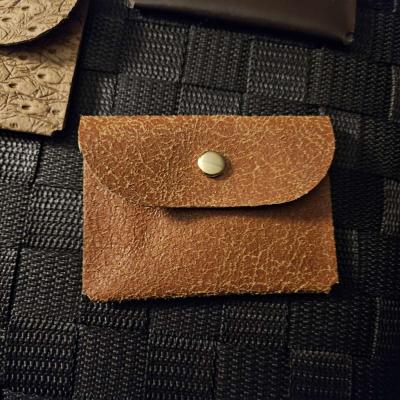 leather change purse  hand made - Thumbnail 5