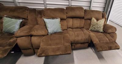 Reclining Sofa and Loveseat - Thumbnail 4
