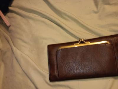brown leather wallet - Thumbnail 2