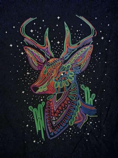 black light tshirt mexico t shirt - Thumbnail 2