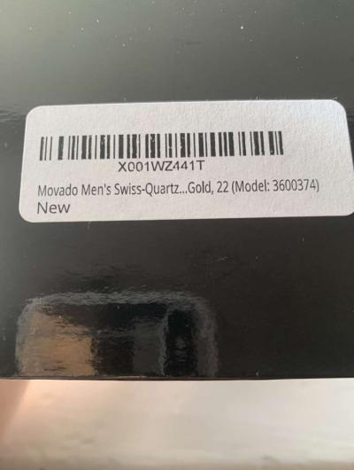 NEW RARE Gold Movado Honeycomb Diamond Watch - Thumbnail 3