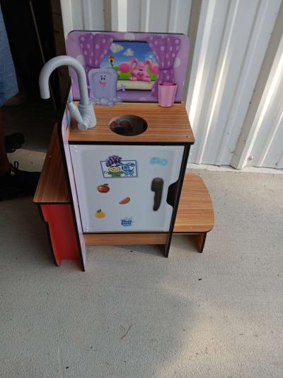 kid kraft kitchen play set good condition - Deltona, Florida