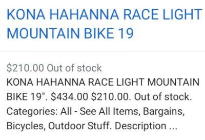 Kona light racing bike - Thumbnail 4