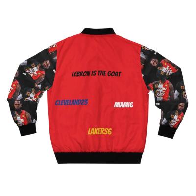 Mens NBA Custom Bomber jackets - Thumbnail 6