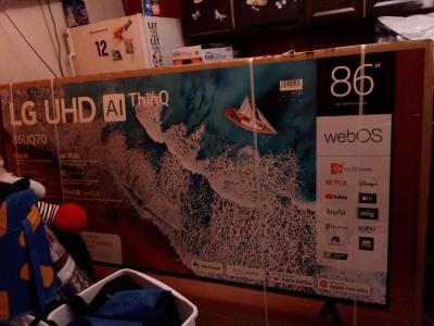 LG 86 SMART TV EXTRA THIN WITH AI AND BUILT IN ALEXA - Thumbnail 3