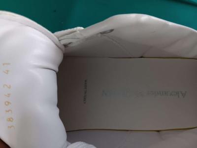 Alexander McQueen white fashion sheakers - Thumbnail 4