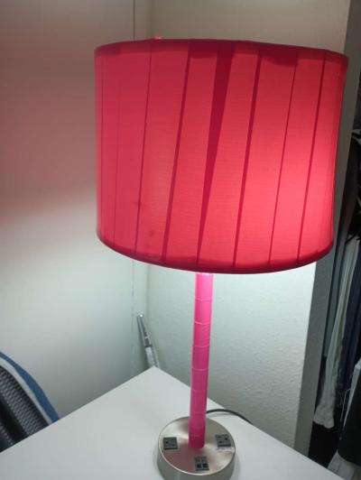 pink and chrome lamp - Thumbnail 2