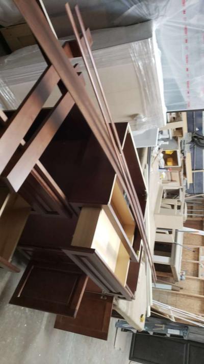 New bathroom vanity cabinets and desk set - Thumbnail 2