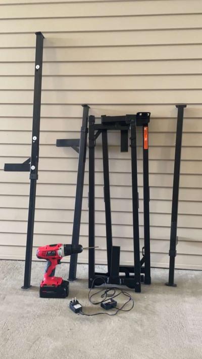 bed parts and power drill - Thumbnail 4