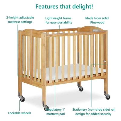 2 in 1 dream On me portable crib - Thumbnail 3