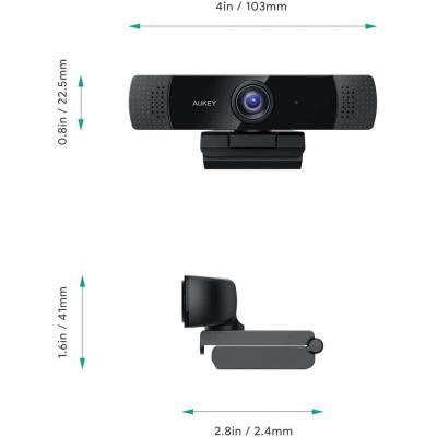 1080P Webcam w Dual Noise Reduction Stereo Microphones - Thumbnail 6