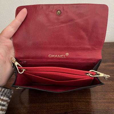 Chanel Authentic vintage clutch insert strap crossbody - Thumbnail 2