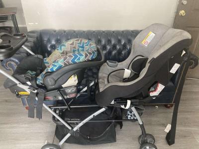 Jordans size 5  Snap N Go Stroller 120 for both - Thumbnail 6