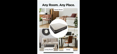 king air mattress with built in pump - Thumbnail 3