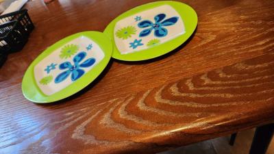 set Of flower plates - Thumbnail 5