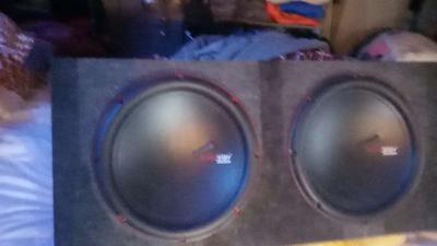 subwoofers Audio pipe 12 inch speakers - Thumbnail 2