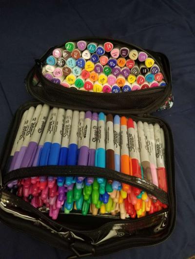 new sharpie markers and Artists loft brush markers - Thumbnail 2