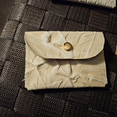 leather change purse  hand made - Thumbnail 4