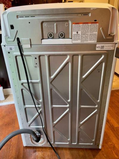 Hotpoint HTW240ASKWS 38 Cu Ft White Top Load Washer - Thumbnail 4