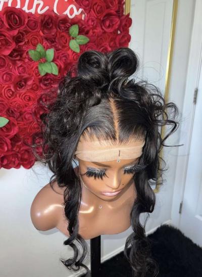 360 lace frontal wig - Thumbnail 5