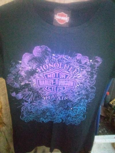 women Harley Davidson shirt