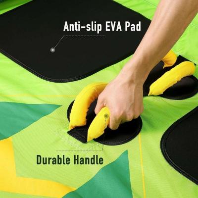 Towable Tube for Boating 2 Rider Inflatable Water Sports Tow - Thumbnail 3