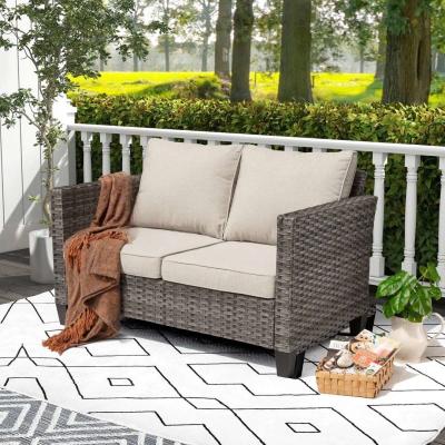 5piece Patio Furniture Patio sofa set outdoor couch with 2 o - Thumbnail 3