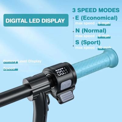 Foldable Electric Scooter for Kids 3 Speeds and Adjustable H - Thumbnail 6