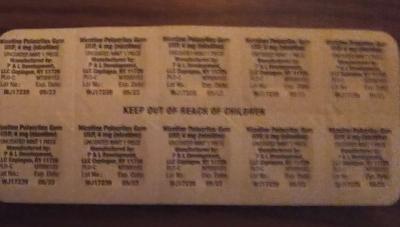 4 mg Nicorette Gum - Thumbnail 3