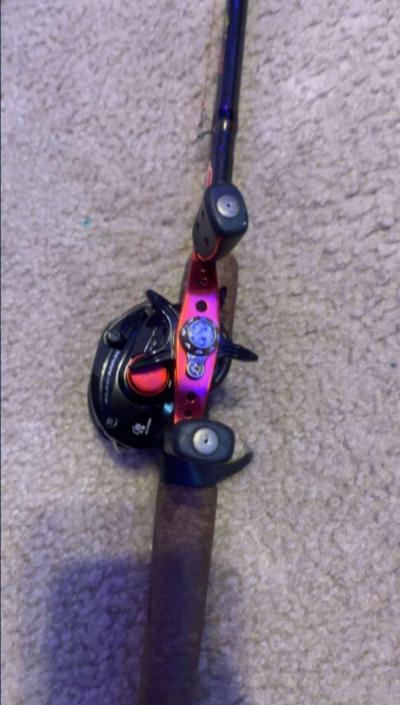 Black Max Bait Caster 7ft Rod Reel - Thumbnail 2