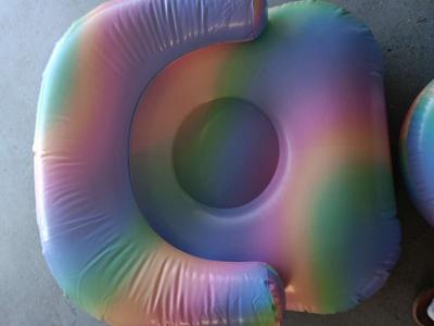 kids  inflatable chair and ottoman - Thumbnail 2