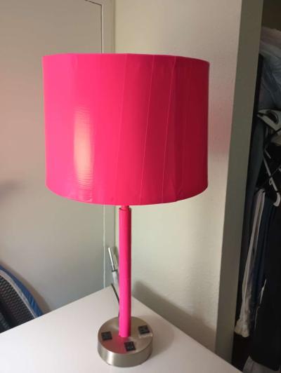 pink and chrome lamp - Thumbnail 4