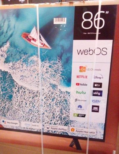 LG 86 SMART TV EXTRA THIN WITH AI AND BUILT IN ALEXA - Thumbnail 2