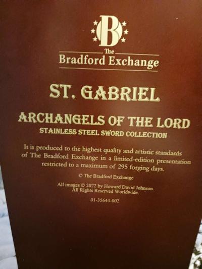 ST GABRIEL ARCHANGELS SWORDS - Thumbnail 2
